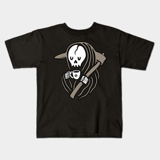 Coffee or Die shirt - Skull shirt - coffee shirt - funny shirt - boyfriend gift - yoga shirt - punk shirt - skeleton shirt - coffee or Death Kids T-Shirt